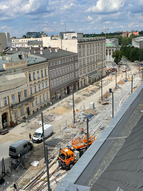 Remont centrum Poznania