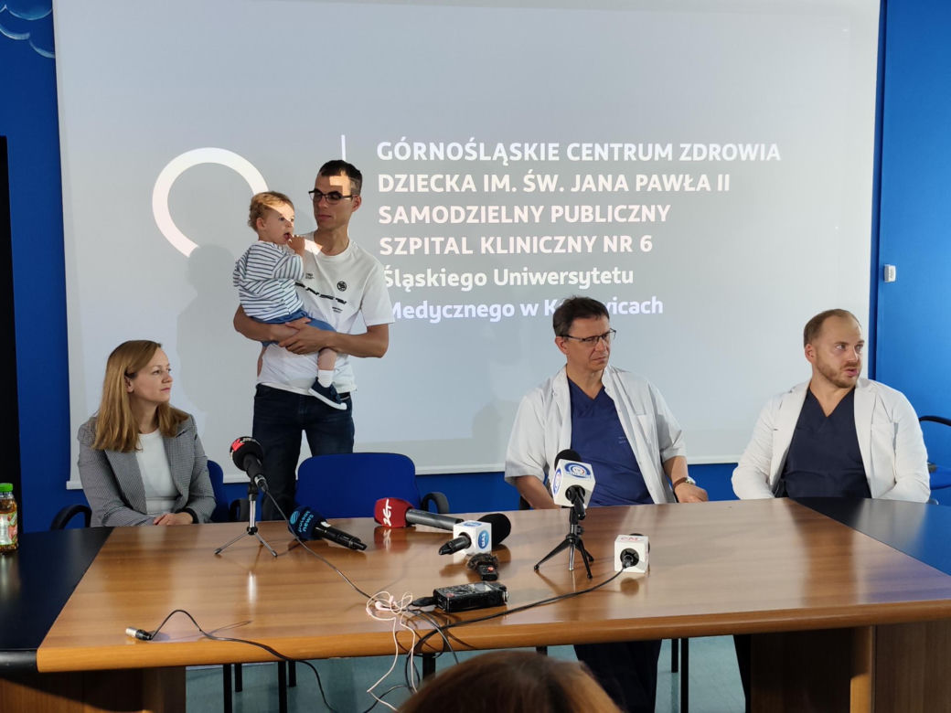 Lekarze z Katowic dokonali cudu. Naprawili serduszko małego Mikołaja