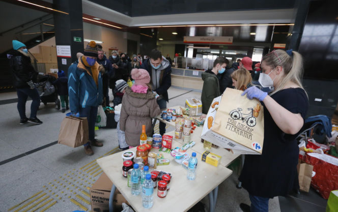 Warszawa w pierwszych dniach po rosyjskiej inwazji na Ukrainę