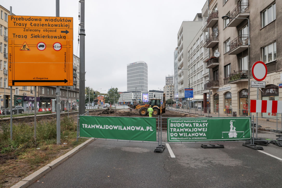 Kumulacja miejskich remontów. Tramwajarze paraliżują Warszawę 