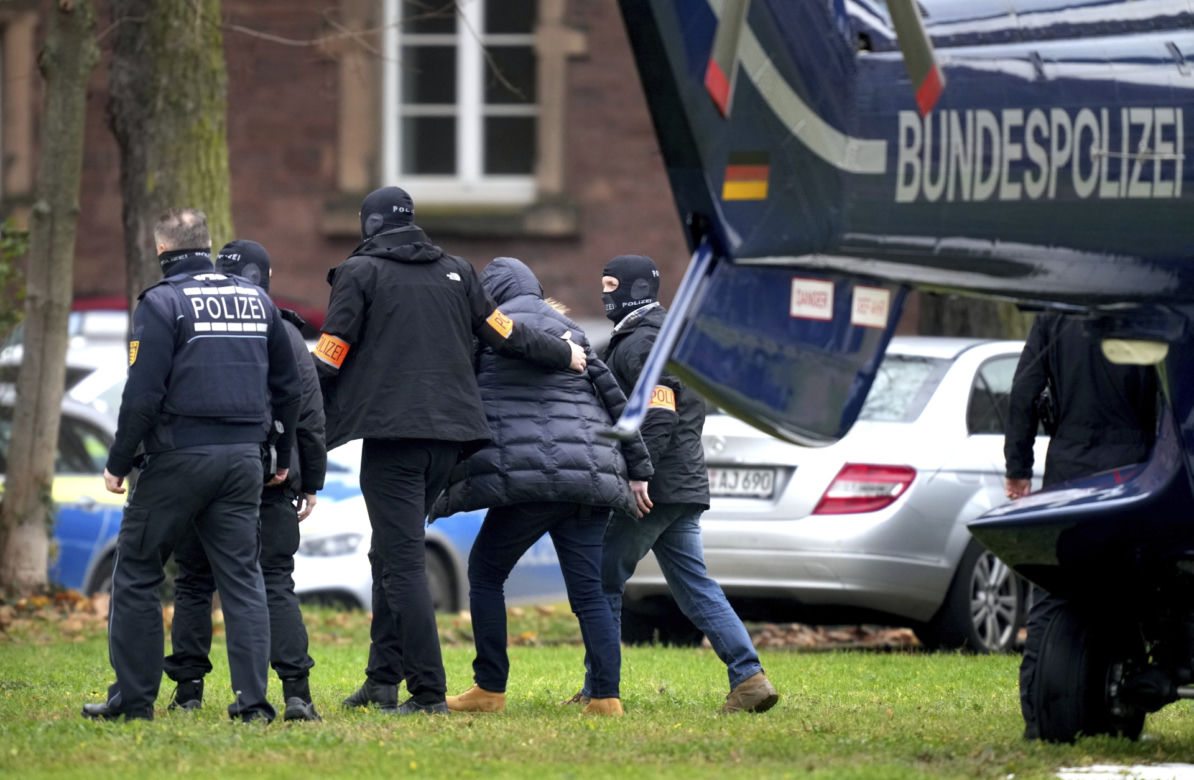 Zatrzymanie członków skrajnej prawicy w Niemczech