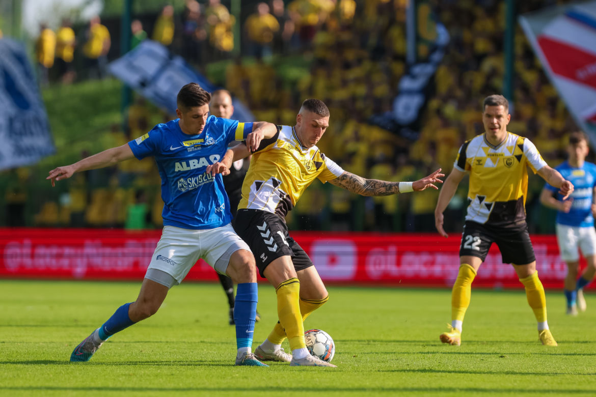 GKS Katowice pokonał Ruch Chorzów w Wielkich Derbach Śląska