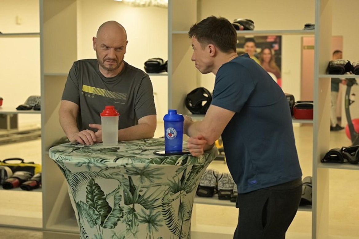 Pierwsza miłość, odcinek 3977: Iwo (Redbad Klynstra), Alan (Alan Andersz)