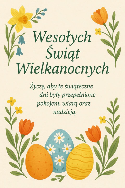 E-kartki na Wielkanoc 2025. Gotowe kartki wielkanocne do wysłania