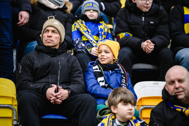 Arka Gdynia - GKS Katowice: Zdjęcia kibiców z meczu 22. kolejki PKO BP Ekstraklasy