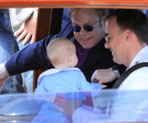 Elton John i jego mąż pokazali synkowi Wenecję