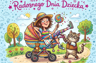 Zabawna kartki na Dzień Dziecka dla dorosłych