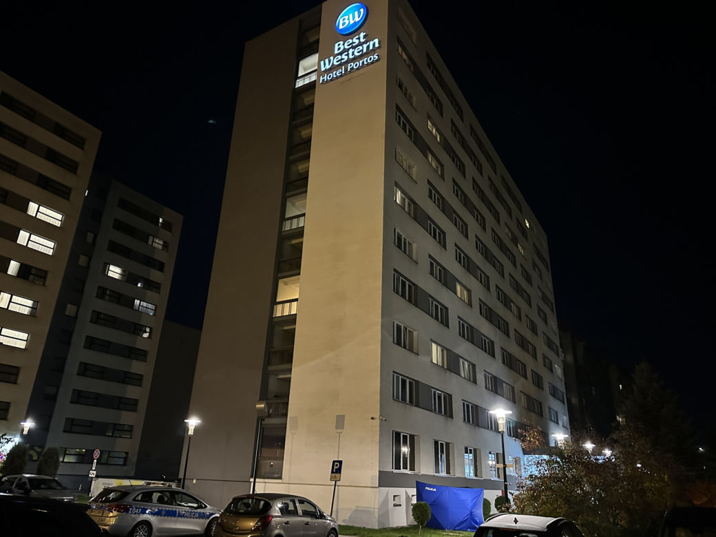 Tragedia w hotelu na Mokotowie