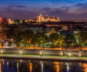 Kraków niczym Las Vegas. Takich zdjęć nocnego miasta jeszcze nie widziałeś!