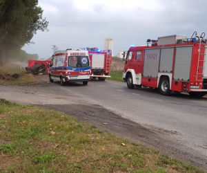 Wypadek pod Strzelinem