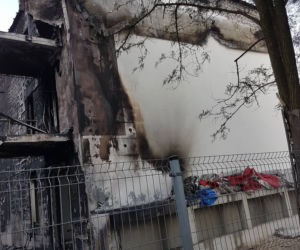 Kłęby dymu we Wrocławiu. Duży pożar na południu miasta