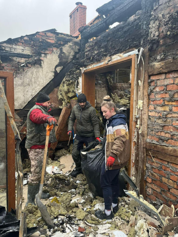 Tragiczny pożar w Czaplinku w święta Bożego Narodzenia 26.12.2024