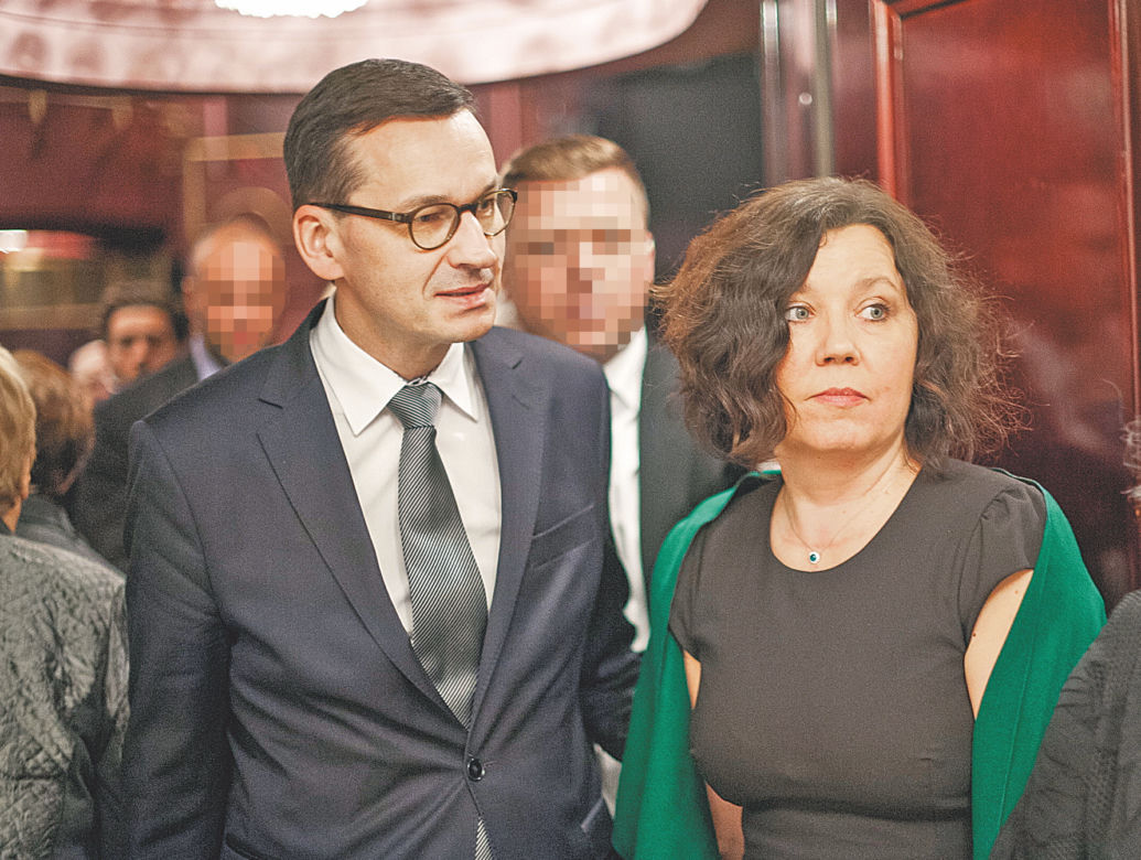 Iwona Morawieck, Mateusz Morawiecki