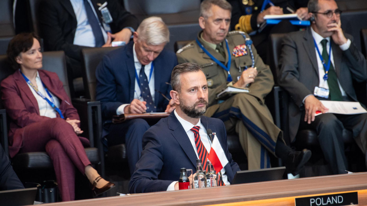 wicepremier - minister obrony narodowej Władysław Kosiniak-Kamysz wziął udział w spotkaniu ministrów obrony NATO w Brukseli