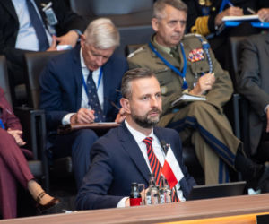 wicepremier - minister obrony narodowej Władysław Kosiniak-Kamysz wziął udział w spotkaniu ministrów obrony NATO w Brukseli