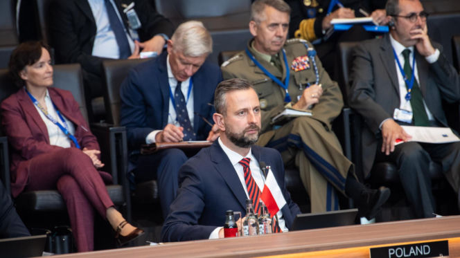 wicepremier - minister obrony narodowej Władysław Kosiniak-Kamysz wziął udział w spotkaniu ministrów obrony NATO w Brukseli