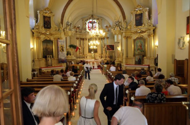 Ślub Lewandowskiego