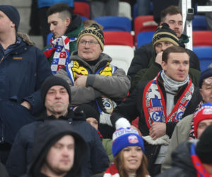 Górnik Zabrze - Lech Poznań: Zdjęcia kibiców ze szlagieru 20. kolejki PKO BP Ekstraklasy