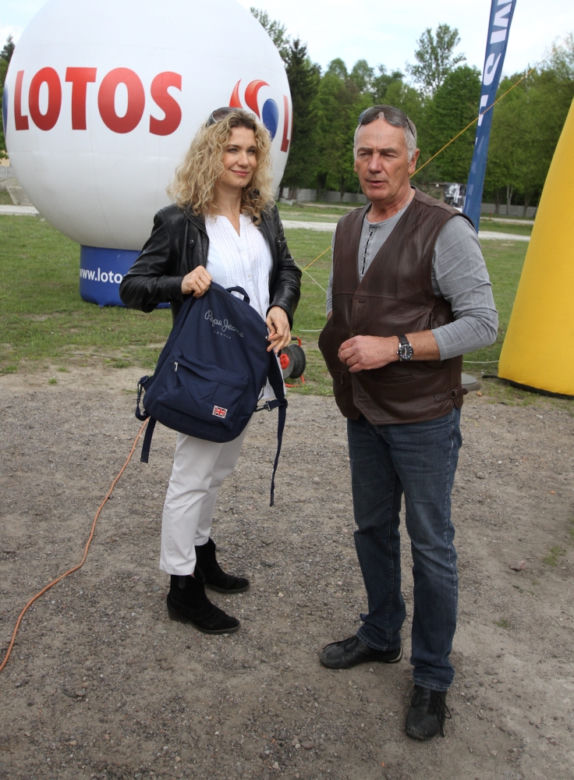 VIP CROSS 2015, Joanna Trzepiecińska i Karol Strasburger