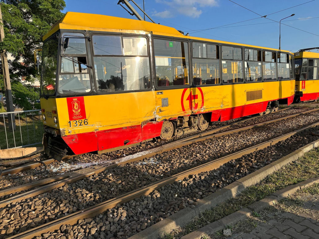 Zderzenie tramwajów - Bemowo