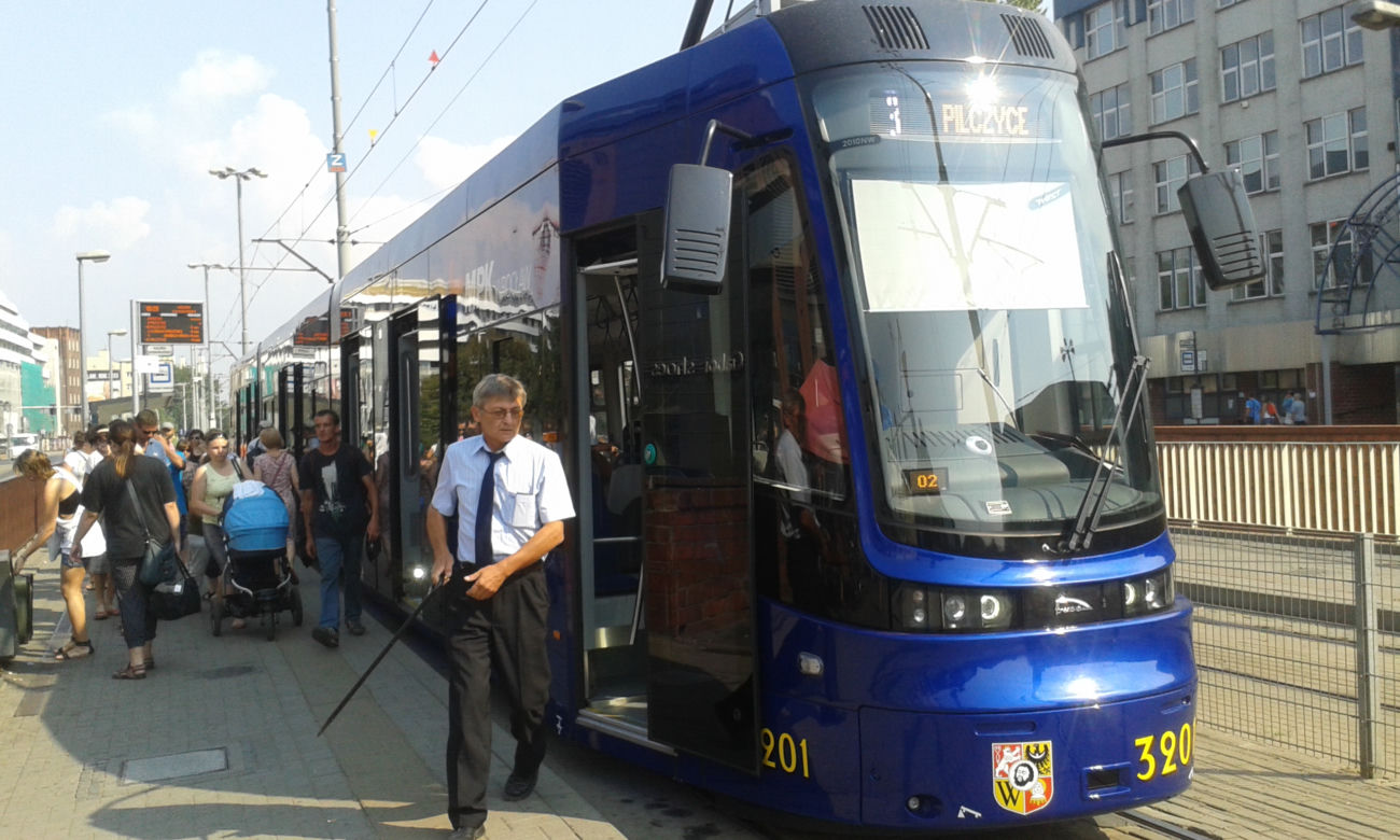 Nowe tramwaje już na torowiskach