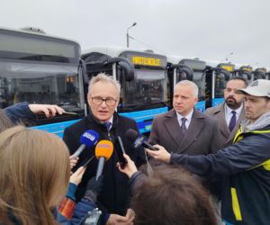 Nowe chińskie autobusy elektryczne marki Yutong w Siedlcach