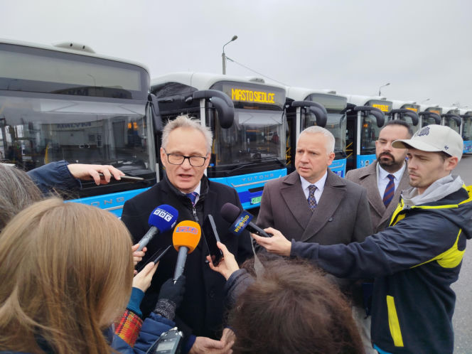 Nowe chińskie autobusy elektryczne marki Yutong w Siedlcach