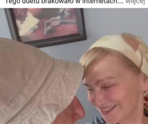 Ranczo 11 sezon. Solejukowa (Katarzyna Żak), Solejuk (Sylwester Maciejewski) na planie