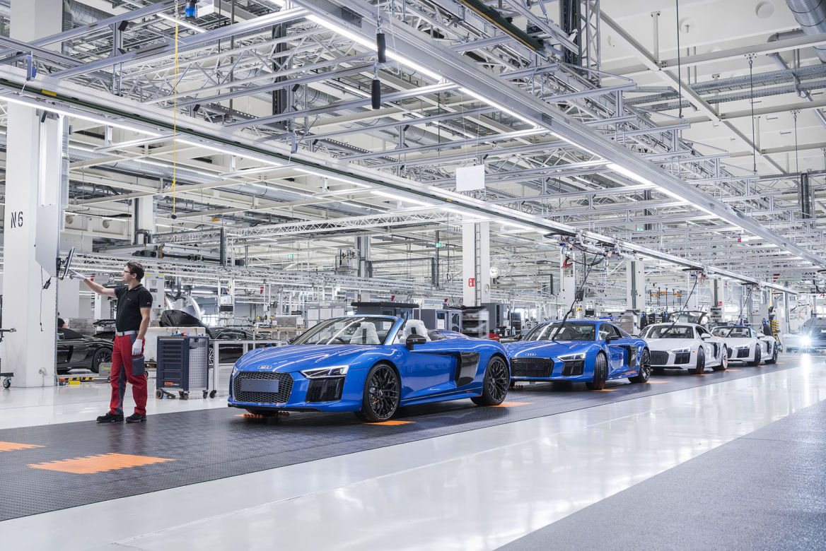 Produkcja Audi R8