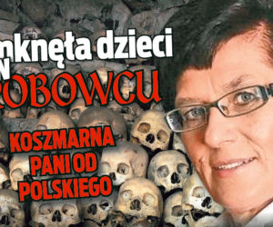 Zamknęła dzieci w grobowcu