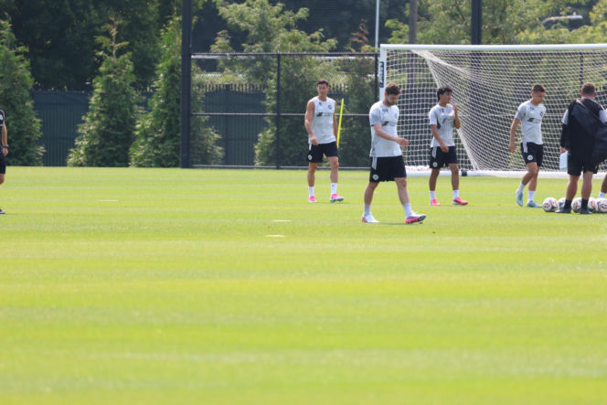 Robert Lewandowski trenuje w Chicago Fire