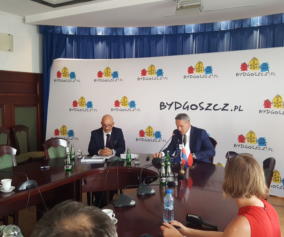 Prezydent Bydgoszczy i skarbnik miasta