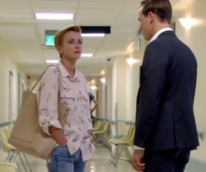 O mnie się nie martw 3 sezon odc. 13. Marcin Kaszuba (Stefan Pawłowski), Laura Curyło (Katarzyna Zielińska)