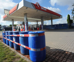Koszalin: Pijany mężczyzna groził wysadzeniem stacji benzynowej