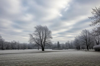 Mróz w Włocławku 20.11.2025. Czy to koniec jesieni, jakiej znamy?