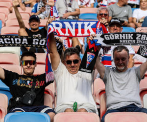 Górnik Zabrze GKS Katowice Zdjęcia kibiców i zawodników z meczu 6 kolejki pko bp ekstraklasy