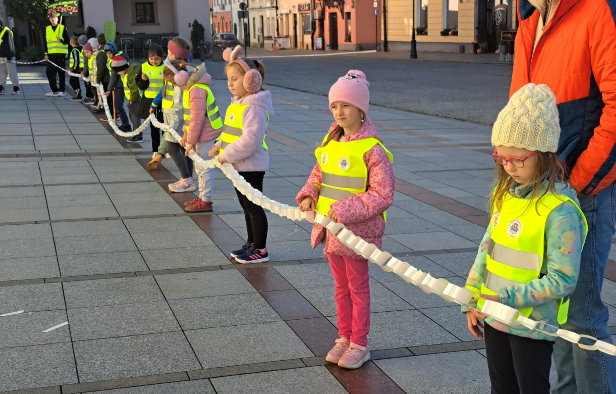 Odblaskowa Szkoła 2025 - akcja w Tarnowie