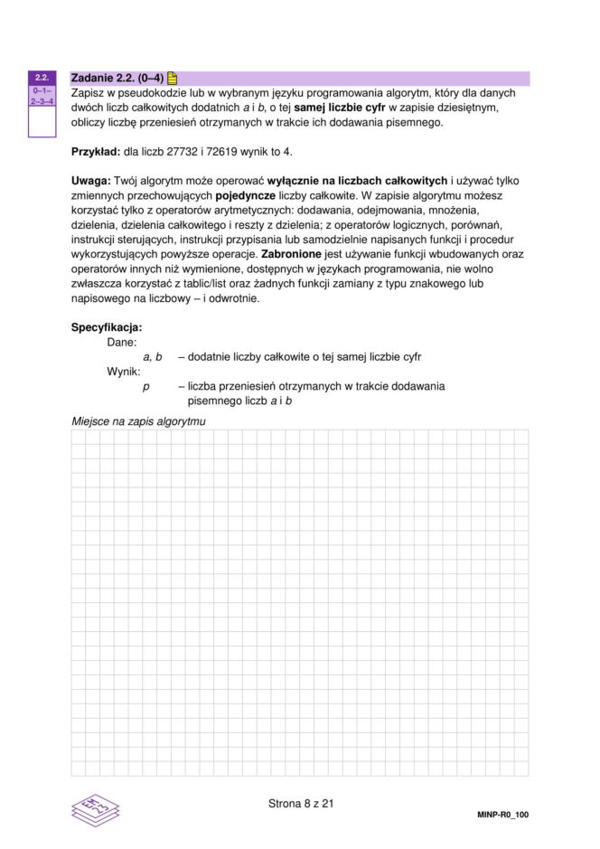 Matura 2026: informatyka 14.05.2026. Arkusze CKE