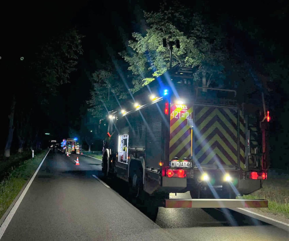 Tragiczny wypadek w powiecie garwolińskim, zginął 45-letni pieszy!