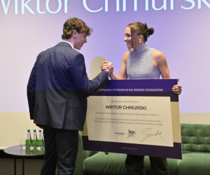 Iga Świątek rozdała stypendia