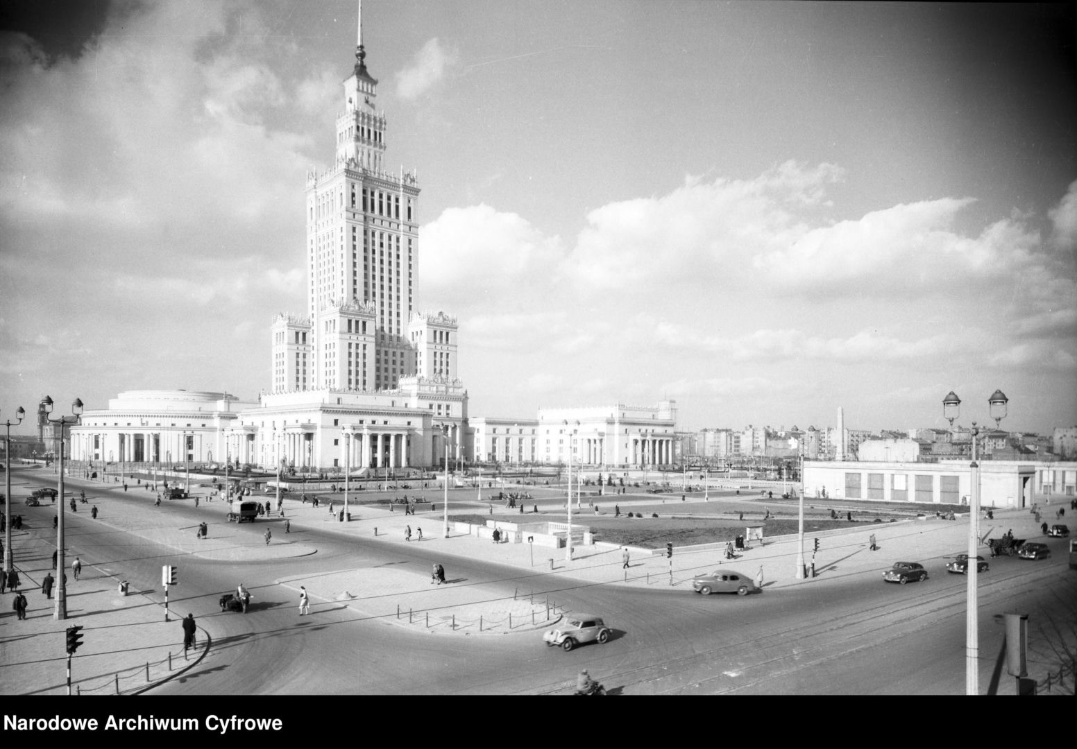 Pałac Kultury i Nauki oraz Warszawa Śródmieście