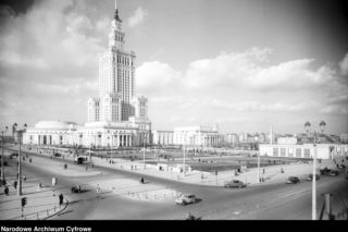 Pałac Kultury i Nauki oraz Warszawa Śródmieście