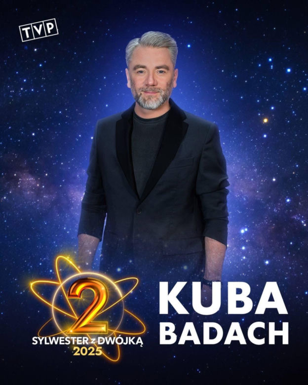 Kuba Badach gwiazdą Sylwestra z Dwójką TVP w Katowicach