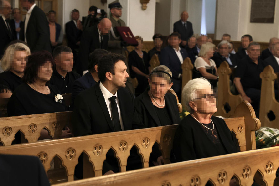 Pogrzeb Waldemara Marszałka na Cmentarzu Bródnowskim