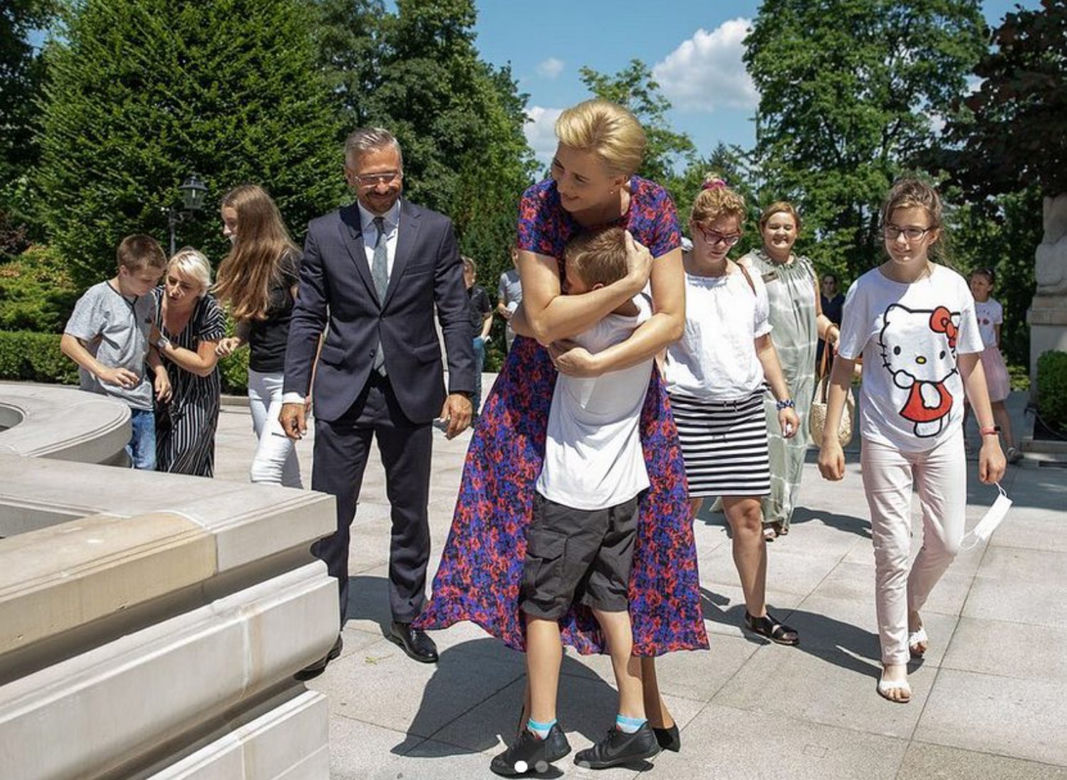Agata Duda w sukienkach na lato