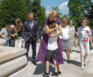 Agata Duda w sukienkach na lato