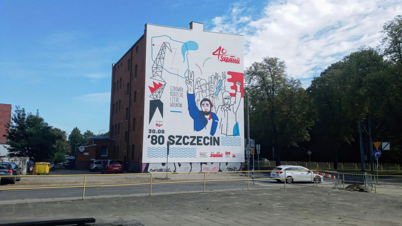 Mural na Pomorzanach