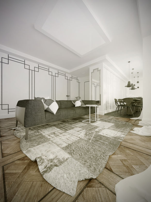Salon - apartament gdyński