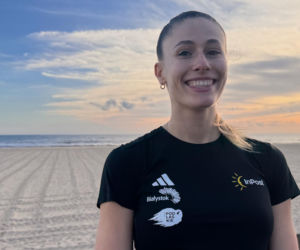 Natalia Bukowiecka i spółka w wodzie