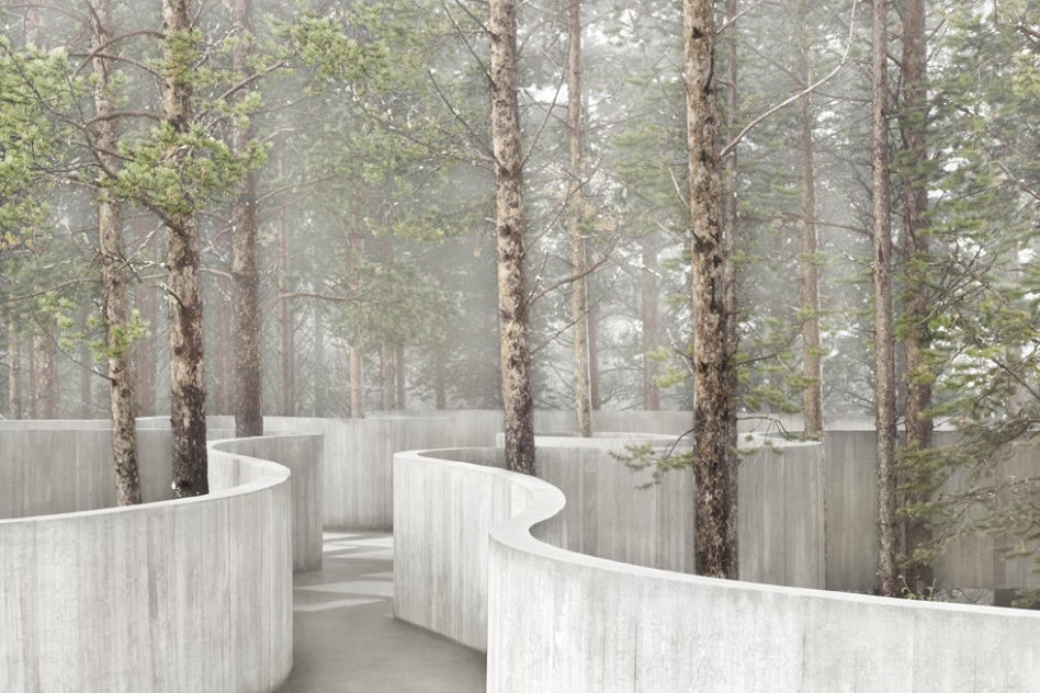 Punkt widokowy, architektura w krajobrazie